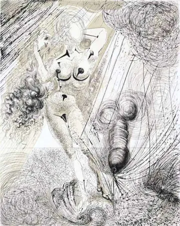 Stich Dali - Naissance de Venus (Birth of Venus)