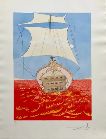 Radierung Dali - Naphtali