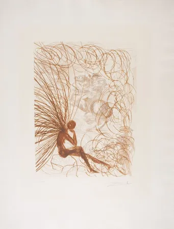 Radierung Dali - Napoléon