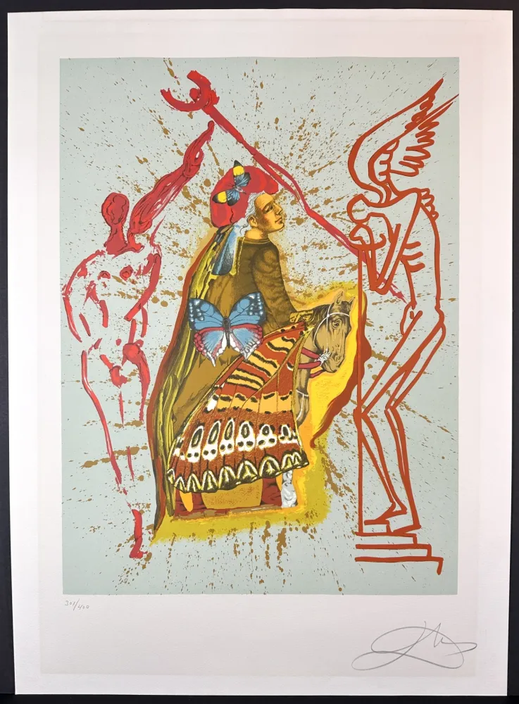 Lithographie Dali - Pilgrim's Journey