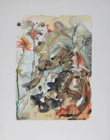 Lithographie Dali - Saint Jacques et L'Espérance