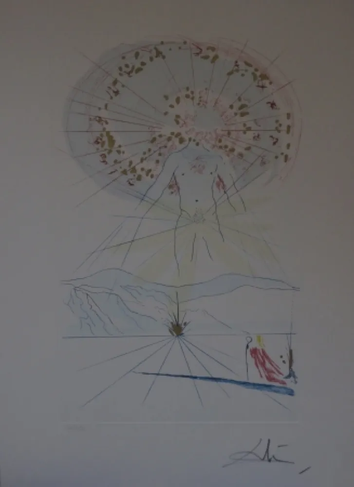 Radierung Und Aquatinta Dali - Sans titre