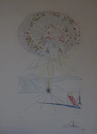 Radierung Und Aquatinta Dali - Sans titre