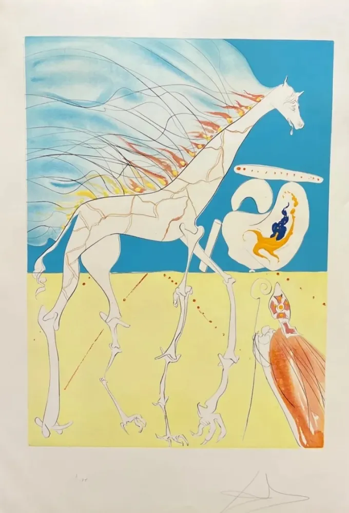 Keine Technische Dali - Saturnian Giraffe