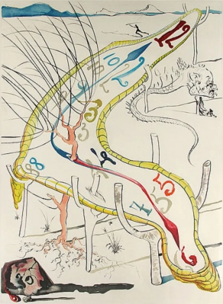 Stich Dali - The frozen watches of space time