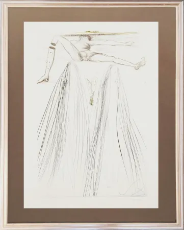 Radierung Dali - The Giant Beliagog