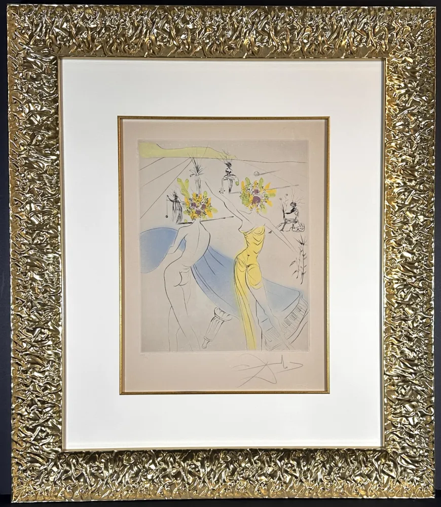 Stich Dali - The Hippies Flower Woman at The Piano