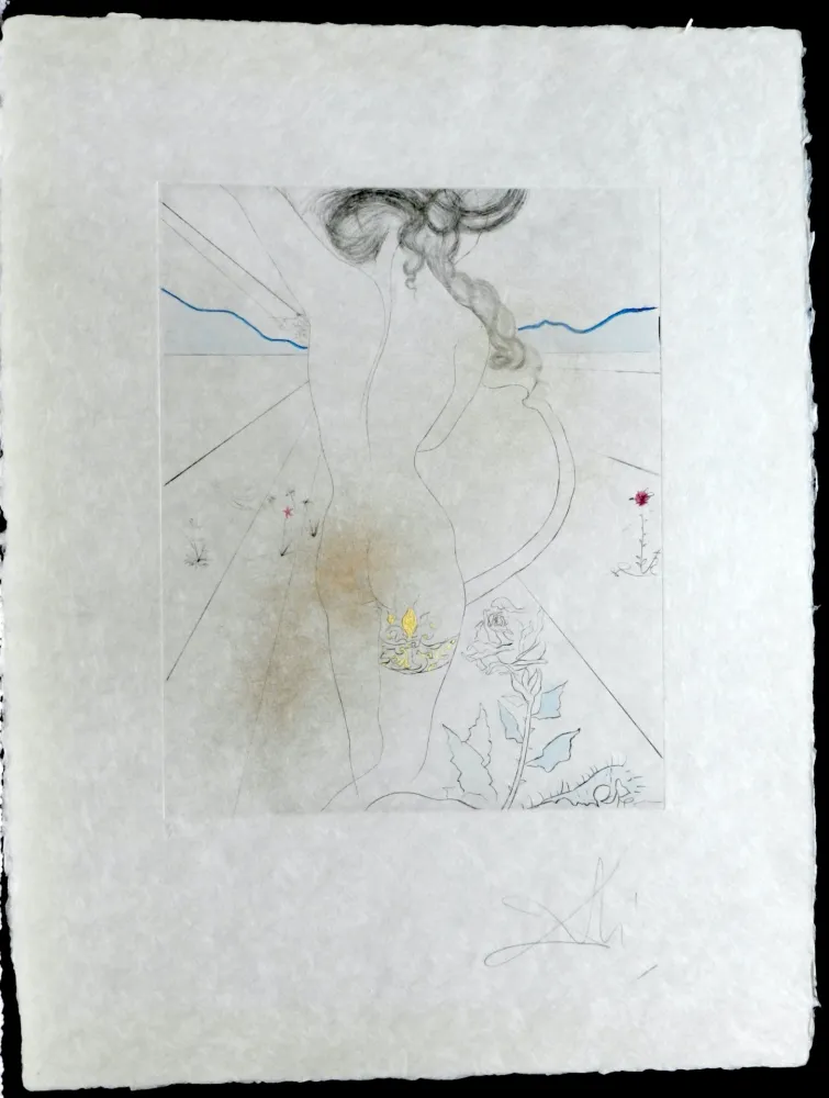 Stich Dali - The Hippies Woman With Garter