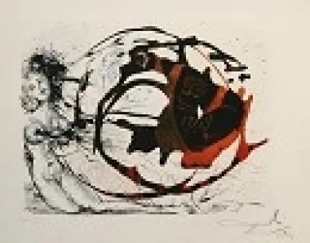 Radierung Und Aquatinta Dali - THE MILKY WAY ( LA VOIE LACTEE)