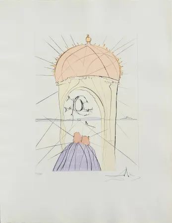 Radierung Dali - The Museum of Genius and Fancy