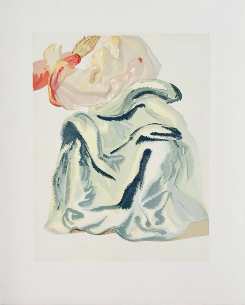 Holzschnitt Dali - The Paradise, Canto 30 - To the Empyrean