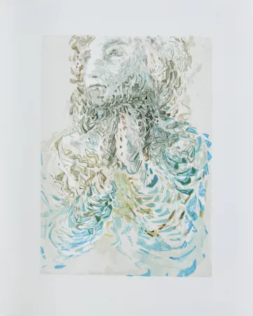 Holzschnitt Dali - The ParadiThe Paradise, Canto 17 - The Divine Foreknowledgese, Canto 32 - Preparation for Final Prayer