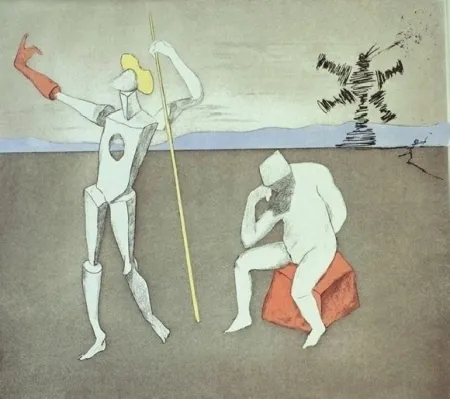 Radierung Und Aquatinta Dali - The Power of Thought