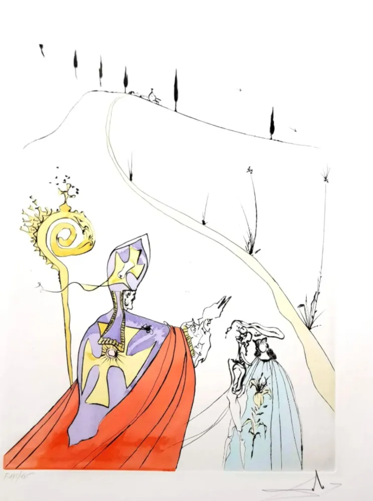 Stich Dali - The Sacred Love of Gala