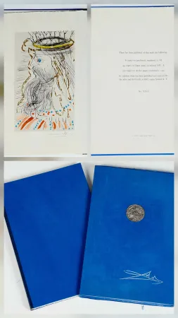 Illustriertes Buch Dali - The Song of Songs of King Solomon Deluxe Japan