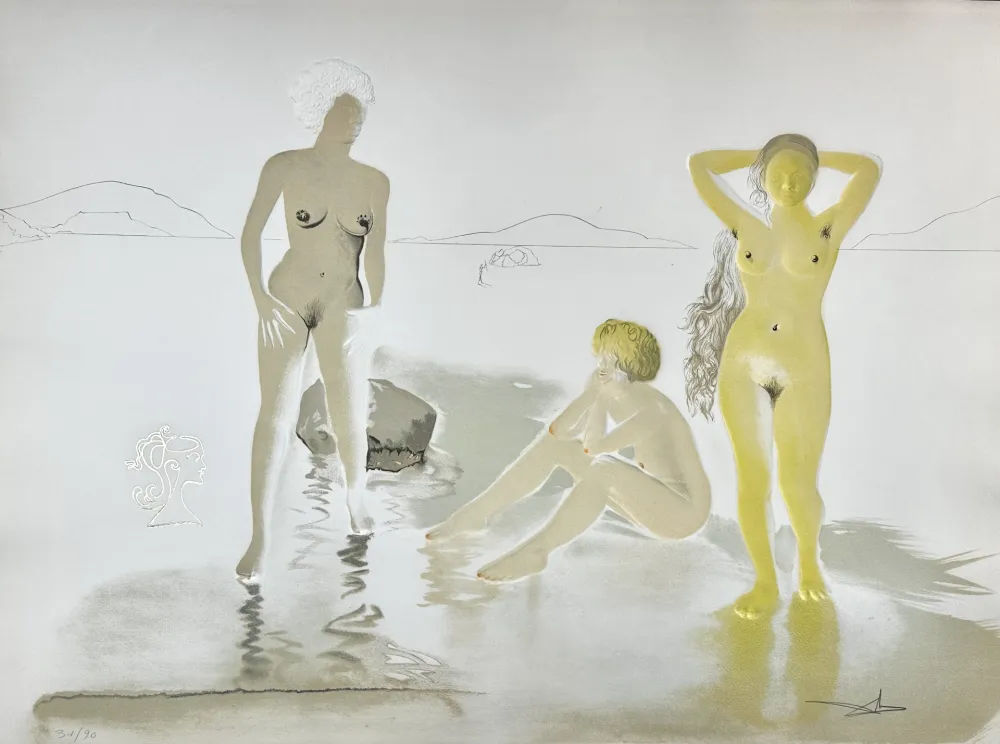 Stich Dali - Three Graces of Cova d'or