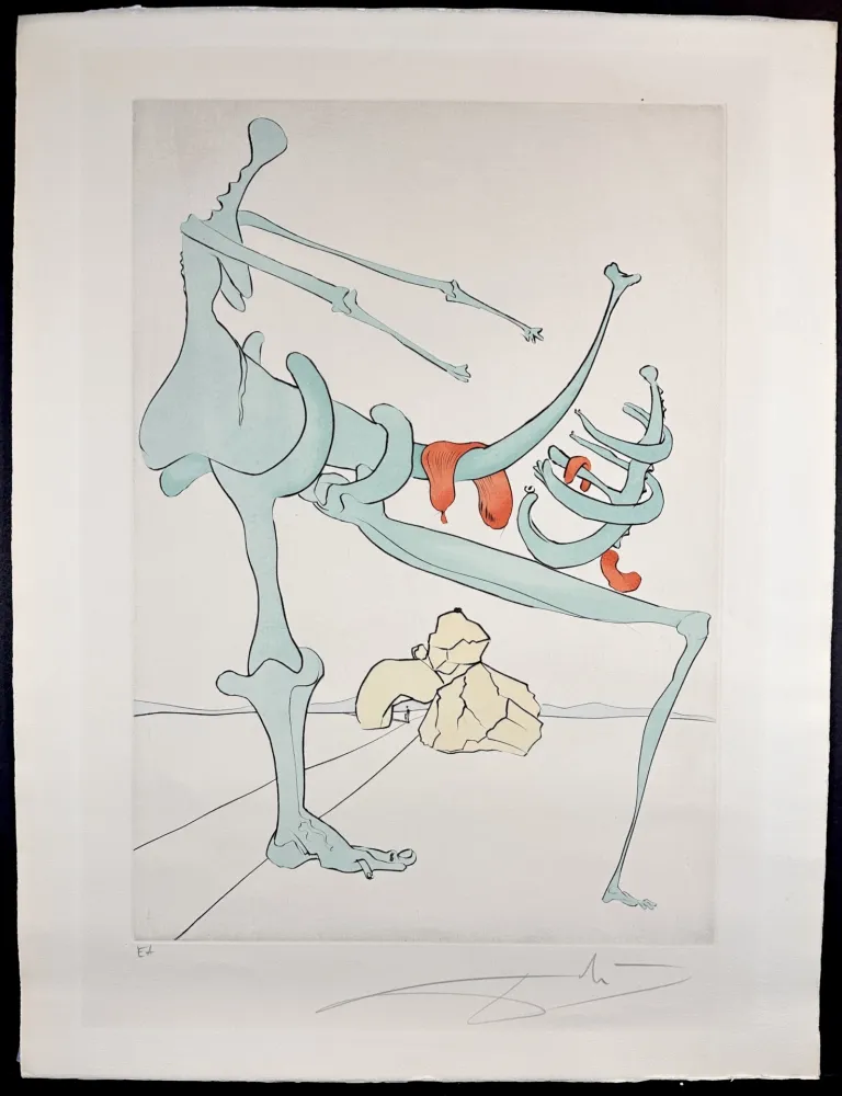 Stich Dali - Visions de Quevedo Mother and Child