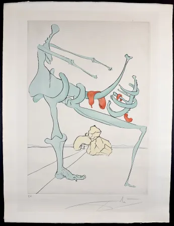 Stich Dali - Visions de Quevedo Mother and Child