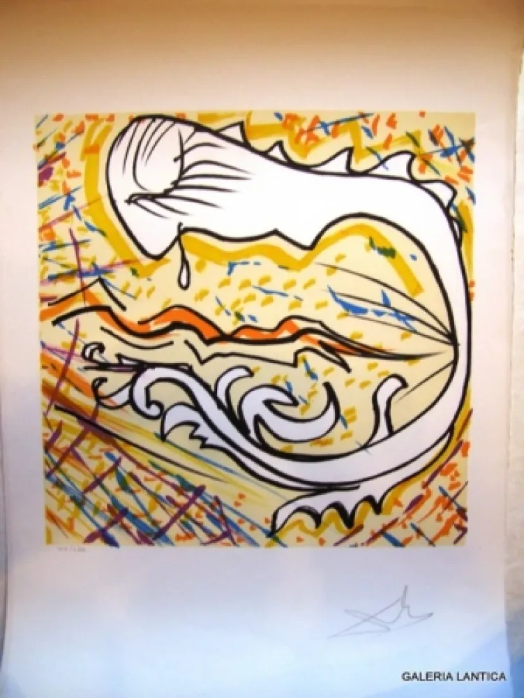 Lithographie Dali - VITRAUX