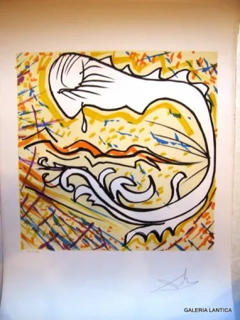 Lithographie Dali - VITRAUX