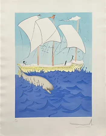 Radierung Dali - Zebulun