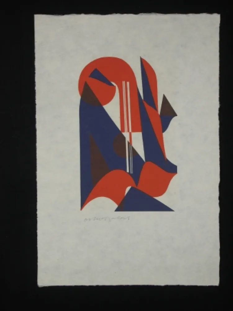 Holzschnitt Dalvit - Farbiges Konzert / Color Concert