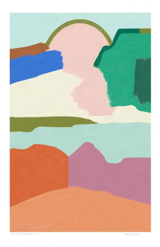 Digitale Druckgrafik Daramir - LE RÊVE S'ÉVAPORE AU MATIN