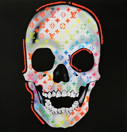 Siebdruck Darbon - MONOGRAM IS DEAD