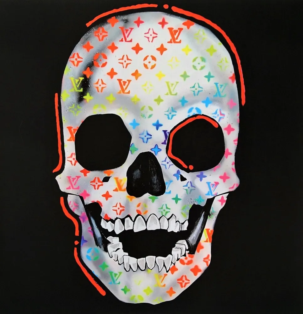 Siebdruck Darbon - MONOGRAM IS DEAD