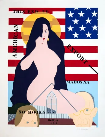 Siebdruck D'arcangelo - American Madonna No. 1