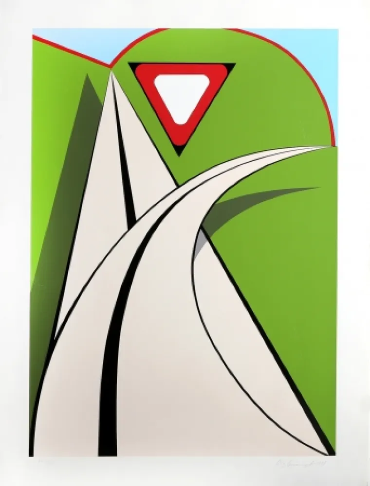 Siebdruck D'arcangelo - Forever Chic