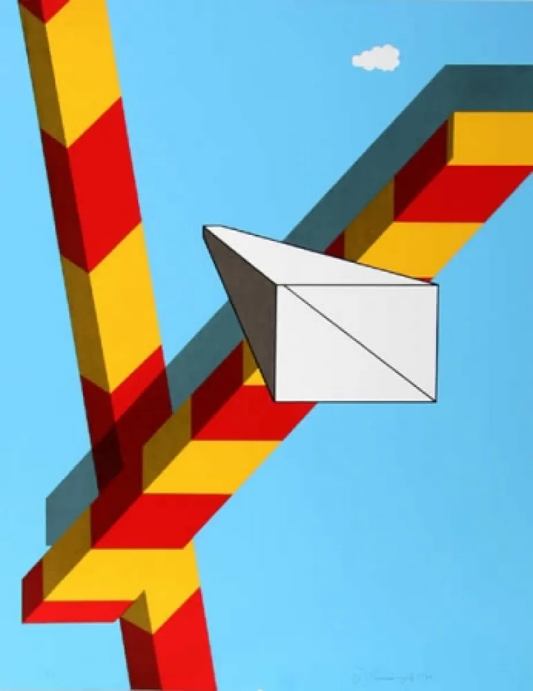 Siebdruck D'arcangelo - Landscape