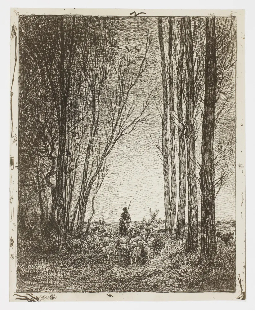 Keine Technische Daubigny - La Rentrée du Troupeau (Return of the Flock)