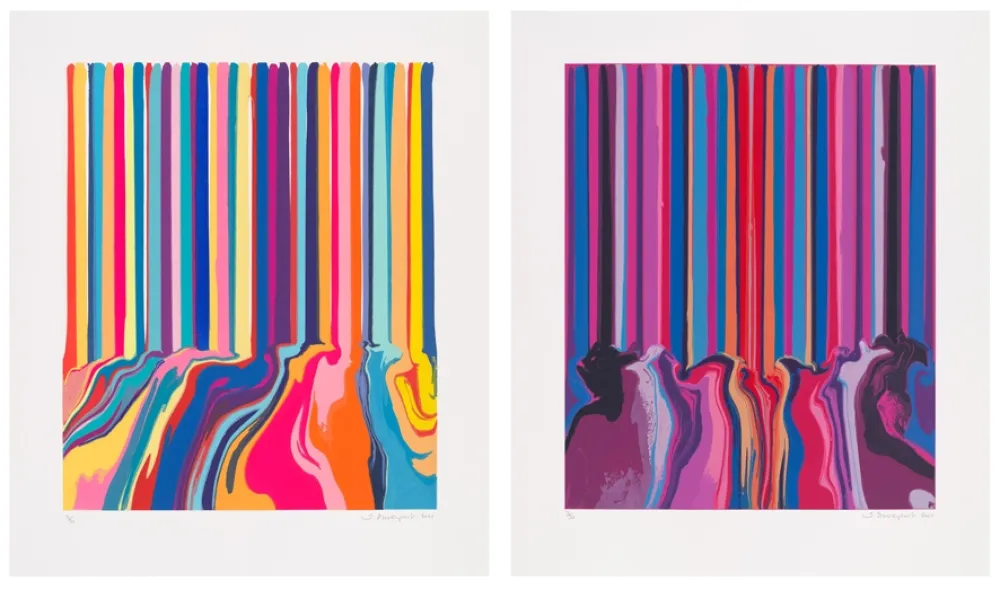 Radierung Davenport - Centred / Lift