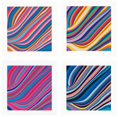 Radierung Davenport - Diagonals