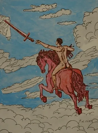 Illustriertes Buch De Chirico - Apocalisse