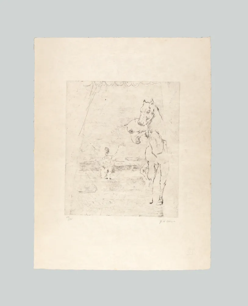 Stich De Chirico - Il ritorno del guerriero