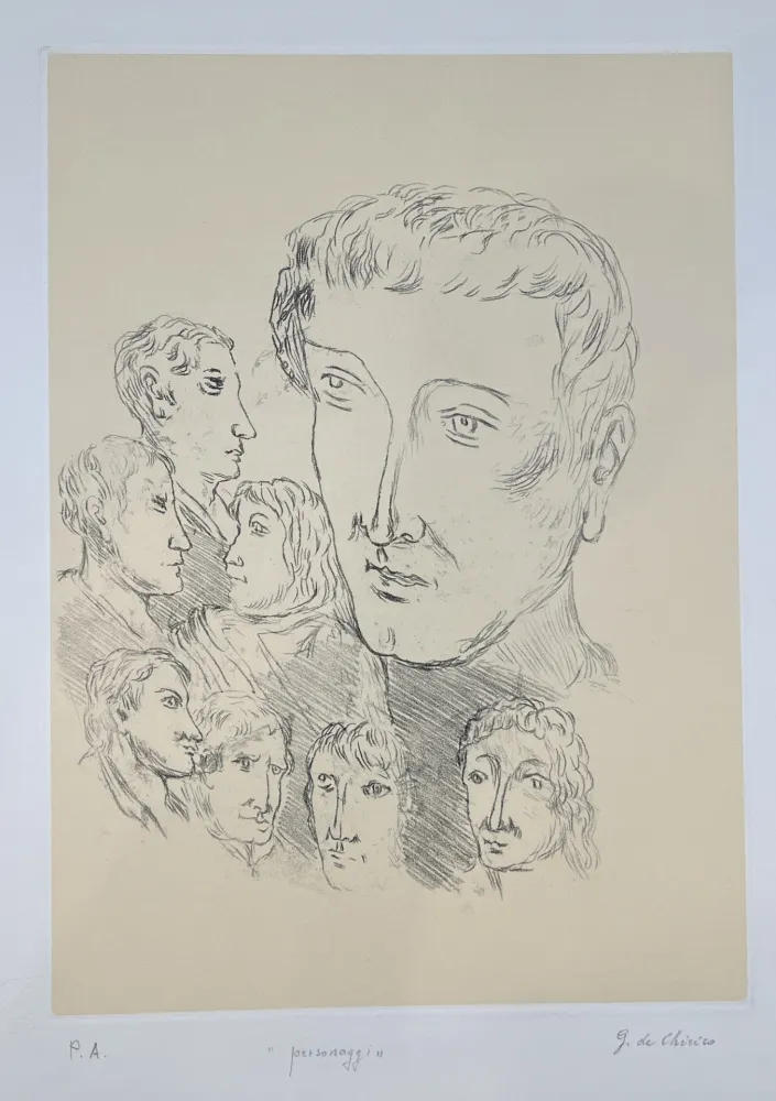 Stich De Chirico - Personaggi 