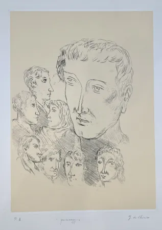 Stich De Chirico - Personaggi 