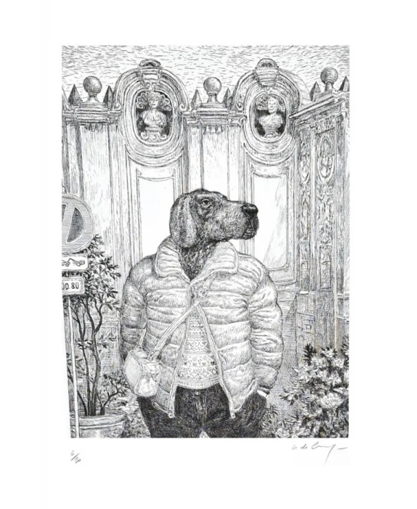 Stich De Crécy - Chien de Rome II