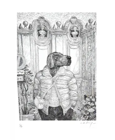 Stich De Crécy - Chien de Rome II