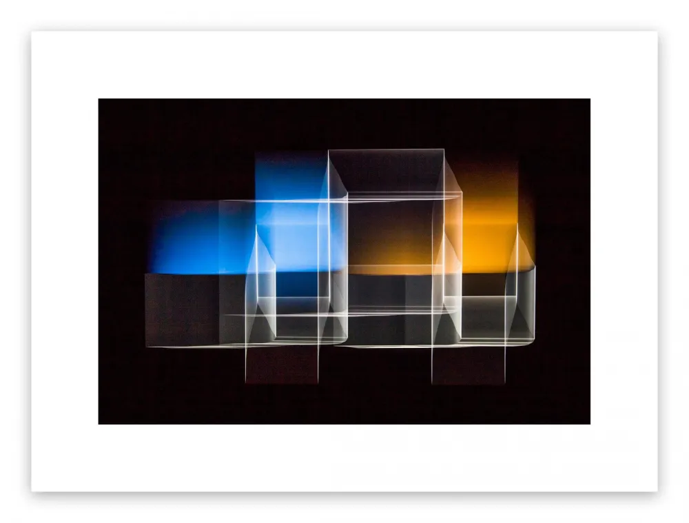 Fotografie De Haan - Two bridged squares 1