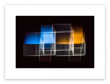 Fotografie De Haan - Two bridged squares 1