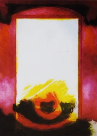 Radierung Und Aquatinta De Juan - Puerta morada