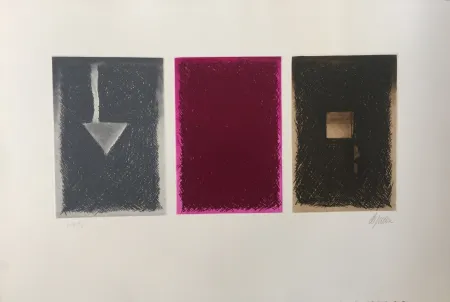 Radierung Und Aquatinta De Juan - Triptico en color I