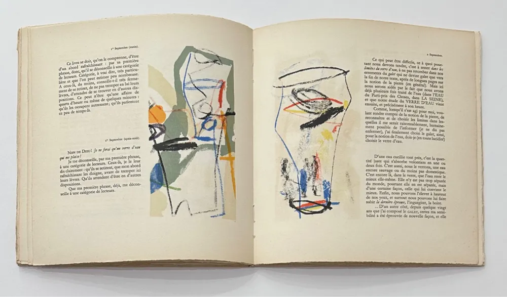 Illustriertes Buch De Kermadec - Le verre d'eau