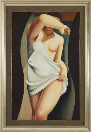 Siebdruck De Lempicka - The Model, 1957