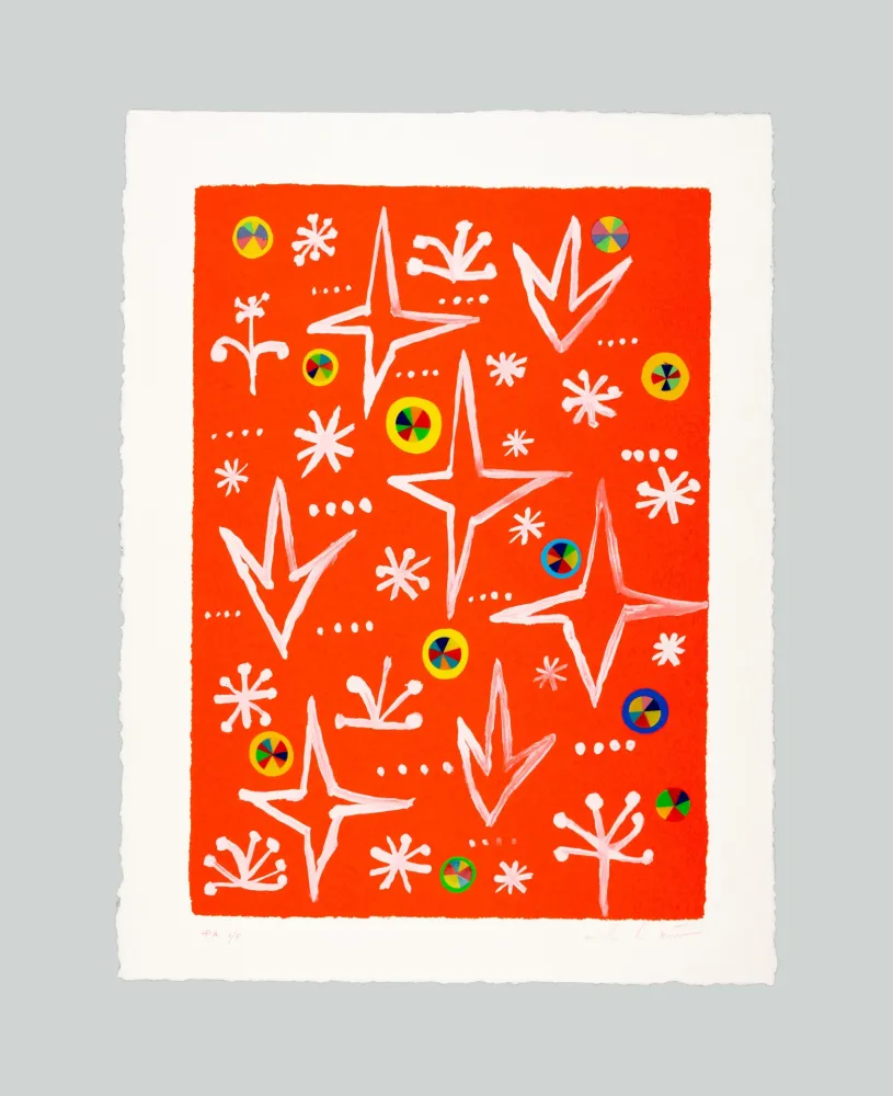 Siebdruck De Maria - Ispirazione ed illuminazione nel Regno dei Fiori