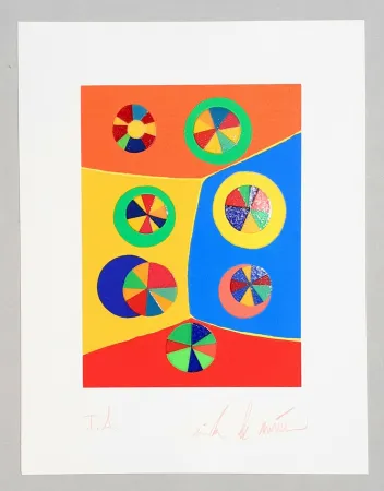 Siebdruck De Maria - Senza titolo