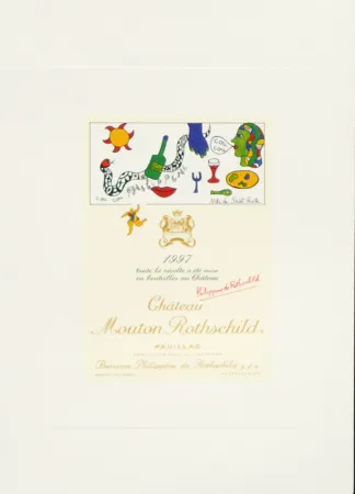 Lithographie De Saint Phalle - Cou Cou Philippine 